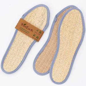 Eco-Friendly Natural Loofah <b>Insoles</b> Breathable Shoes Pad contact us +84 565695662 - Product Image 1