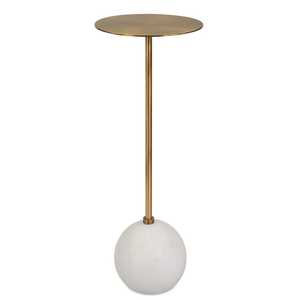 Taja โต๊ะกาแฟโลหะทรงกลมทันสมัยพร้อมชั้นเก็บของโต๊ะกลางห้องนั่งเล่นมีสไตล์เฟอร์นิเจอร์ตกแต่งบ้าน - Product Image 4