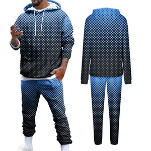 Survêtements de sport décontractés pour hommes, personnalisés avec logo, durables, à séchage rapide, respirants, tricotés et sublimés, pour l'hiver, vente en gros - Product Image 6