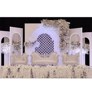 Cadre de fond de scène en bois de qualité supérieure pour les événements, cadres de fond en bois haut de gamme indiens pour la scène de mariage, vente en usine aux États-Unis - Product Image 1