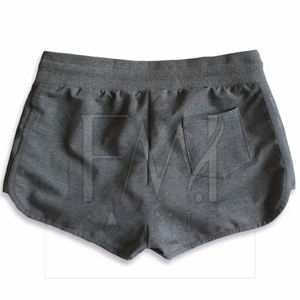 Pantalones cortos de gimnasio de cintura alta para mujer, Control de barriga, talla grande, estampado sin costuras, botín para correr, patrón de Jersey que absorbe el sudor de Color personalizado - Product Image 2