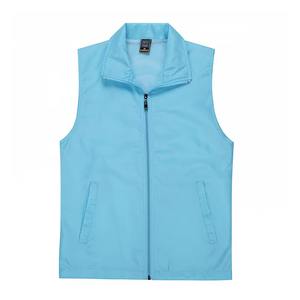 Veste sans manches pour hommes, veste utilitaire multi-poches, gilet cargo en coton et polyester pour hommes, gilet de travail pour hommes, vente en gros - Product Image 4
