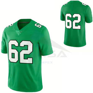 เสื้อฟุตบอลอเมริกันแบบสั้นพิมพ์ลาย ดีไซน์ล่าสุด ขนาดผู้ใหญ่ ระบายอากาศได้ดี คุณภาพสูง สำหรับทีมชายและหญิง - Product Image 6