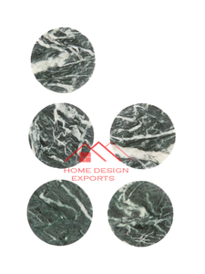 Juego de 6 Posavasos de Mármol con Textura Negra, Diseño Moderno, Gran Venta - Product Image 6