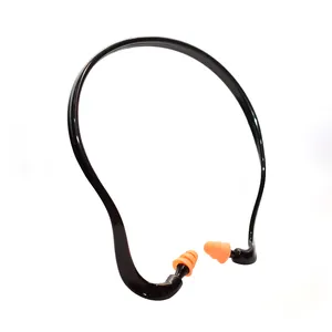 プレミアム品質の洗えるバンド付き耳栓再利用可能な聴覚保護-卸売価格でNRR22dB耳栓