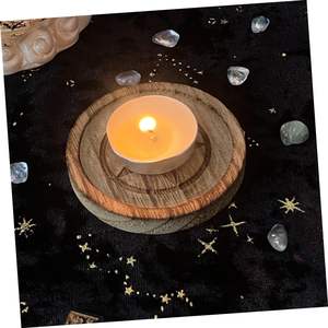 Support de bougeoir en bois Unique de ménage pour les bougeoirs de mariage - Product Image 6