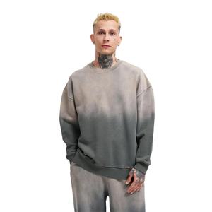 Sweat-shirts d'hiver personnalisés pour hommes, streetwear, logo imprimé, 100% coton, respirant, col rond, ensemble de sweat-shirts pour hommes - Product Image 1