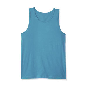 Nueva colección de camisetas sin mangas de punto informales para mujeres y hombres Diseño transpirable sin mangas con logotipo personalizable Calidad estándar - Product Image 4