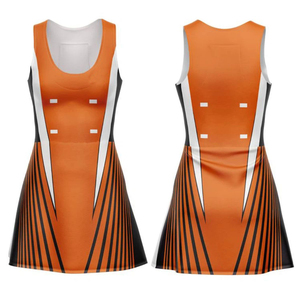 Uniforme de Netball Personalizado de Alta Calidad, 100% Poliéster, Antibacterial, Impresión Digital, Reversible, Sin Costuras, Transpirable y de Secado Rápido - Product Image 2