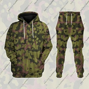 Conjunto de Sudadera con capucha y estampado 3D de animales de caza de camuflaje, chándal para niños, conjunto de 2 piezas, ropa deportiva para niños, ropa Unisex, trajes - Product Image 4