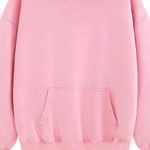 Light Pink <b>Acid</b> <b>Washed</b> Hoodie Oversized Pullover Vintage Soft Fleece Streetwear Sweatshirt Winter Fashion For Men Women - Product Image 5
