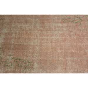 Tapis moderne en laine écologique brun vert 3,5 x 6,7 pieds, grand tapis classique en patchwork rectangulaire, style traditionnel, latex, salle à manger - Product Image 5