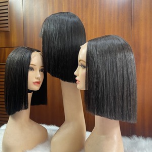 Pelucas de lujo superior hueso recto transparente encaje frontal pelucas de cabello humano encaje Frontal Nigeria pelucas pelo recto encaje frontal W - Product Image 3