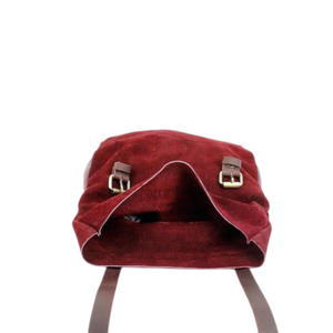 Nuevo Diseño 2026, Mochila de Cuero de Gamuza con Diseño Geométrico, Unisex, de Lujo, Duradera, con Accesorios de Primera Calidad, Capacidad de 20-37L, Venta al Por Mayor - Product Image 3