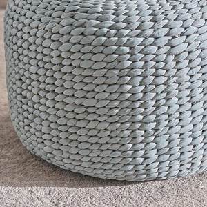 Meilleure collection de tabourets de comptoir en jacinthe d'eau en jonc de mer tabourets de chaise et poufs Sièges de table à thé ronds en osier naturel sans danger - Product Image 3