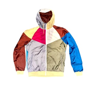แจ็กเก็ตกันลมมีฮู้ดกันน้ำ OEM แจ็คเก็ตมีฮู้ดสำหรับผู้ชายแจ็คเก็ตบุผ้ากลางแจ้งแบบลำลอง - Product Image 1
