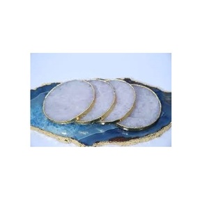 Sous-verre rond en métal doré pour hôtels et restaurants, décoration de table, sous-verre avec un design élégant - Product Image 4