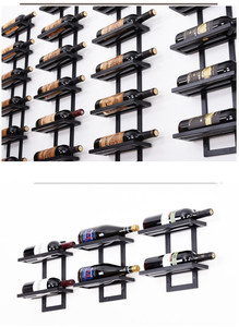 Porta Botellas de Vino de Metal Hecho a Mano con Arco Celestial, con Marco Curvo Esculpido y Decoración de Estilo Vintage Premium - Product Image 2