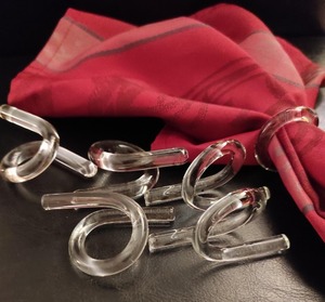 Anillos para Servilletas de Uso en Restaurantes y Hoteles, Venta al por Mayor, Acrílico Tejido a Mano, Ecológico, Duradero, en Existencia, Color Personalizado - Product Image 6