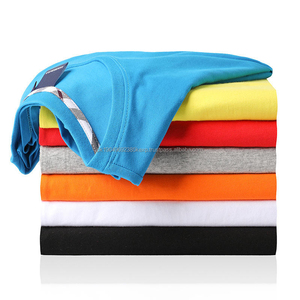 เสื้อยืดผ้าฝ้าย210gsm สีพื้นสำหรับผู้ชายเสื้อยืดคอกลมกราฟิกแบบเรียบพิมพ์ลายดิจิตอลสีพื้นแบบใหม่ - Product Image 5