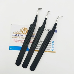 แหนบต่อขนตาแบบปลายงอ90องศาพร้อมโลโก้ออกแบบได้ตามต้องการ - Product Image 3