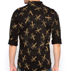 100% Premium hommes Polo chemise à manches longues coton de haute qualité Polo t-shirt avec broderie - Product Image 6