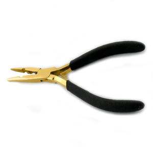 Pinzas para Extensiones de Cabello Multifuncionales de Acero Inoxidable de Primera Calidad, Agarre Antideslizante, Control de Precisión y Unión Perfecta para Uso en Salón - Product Image 3