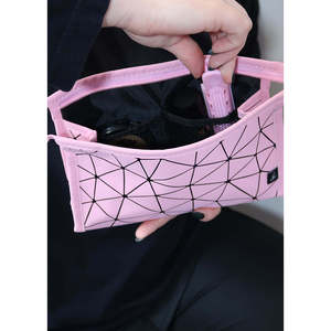 A3shop A2O Lab Astuccio Geometrico per Trucchi di Grande Capacità, Organizer Portatile Ecologico con Ampio Spazio per Cosmetici - Product Image 3