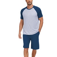 Nueva Llegada: Conjunto de Camiseta y Pantalones Cortos para Hombre, Verano, Talla Grande, Reversible, Transpirable, de Secado Rápido, Estilo Casual de BD