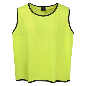 Maillot de football de haute qualité respirant avec tissu à séchage rapide pour l'entraînement au football, dossards d'entraînement, taille adulte, tissu doux au toucher - Product Image 1