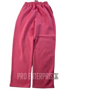 Pantalones Deportivos de Felpa Gruesa 100% Algodón para Hombre, Corte Ancho, Estilo Holgado, Cintura Elástica, Pantalones Acampanados con Logotipo Personalizado - Product Image 6
