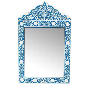 Venta Directa de Fábrica, Espejo de Pared con Marco de Hueso Animal, Diseño Moderno y Lujoso, Hecho a Mano y Personalizado, Alta Calidad para el Hogar - Product Image 2