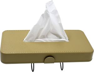 Porte-serviettes en cuir souple rectangulaire uni de luxe avec couvercle pour hôtel Ferme Meilleure qualité - Product Image 1