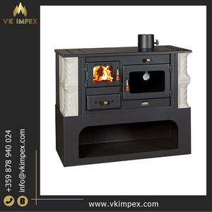 Estufa de cocina de leña independiente para interiores de alta calidad para hoteles y villas, combustible de pellets de hierro, fabricante directo de Bulgaria - Product Image 2