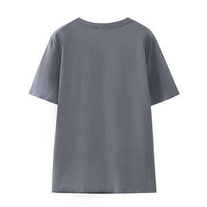 T-shirt pour femmes au design tendance, été, écologique, impression personnalisée de haute qualité, fibre de bambou, décontracté - Product Image 2