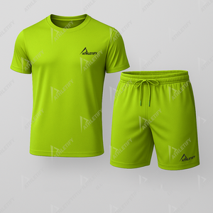 Conjunto de gimnasio de algodón transpirable para hombre al por mayor, ropa de fitness duradera, ropa deportiva Premium, compra a granel de marca personalizada disponible. - Product Image 4