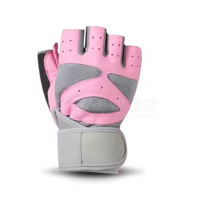 Gants de sport en néoprène et cuir à demi-doigts pour l'entraînement, design durable pour une meilleure adhérence, légers et respirants pour la musculation et le fitness - Product Image 6