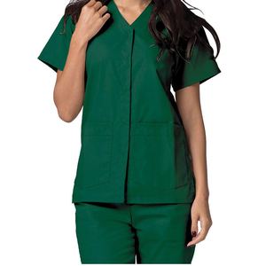 Haute qualité femmes chemise médicale personnalisé hôpital gommages uniformes ensembles Durable usine uniforme vêtements pour les infirmières - Product Image 4