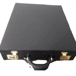 Estuche de Cuero para Mandil Masónico Personalizado con Patrón Rectangular, Guantes, Hebillas para Artesanía, Cinturones Elásticos, Bolsillos y Logotipo de Goma Personalizado - Product Image 1