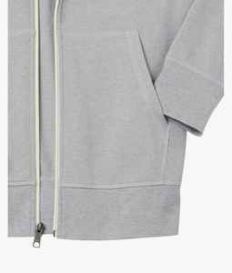 Sudadera con capucha y cremallera de otoño tallas XXS 6XL con cuentas bordadas DIY hilo teñido tejido enzima lavado ropa de punto teñido liso teñido atado teñido - Product Image 6
