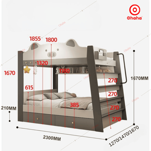 Cama Literá Moderna Inteligente Ohaha Premium - GTHD027 - Product Image 5
