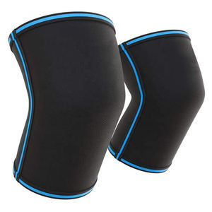 Logo personnalisé Haltérophilie 7mm + 5mm Néoprène/Manchon de Coude pour Powerlifting Fitness Compression Support Gym Coudières - Product Image 2