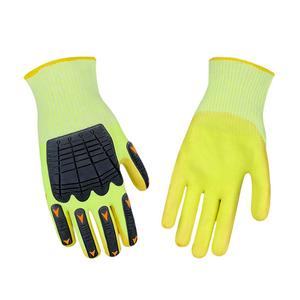 Guantes Resistentes a Cortes, Nivel Estándar A6, Cuero Resistente al Desgaste, Protección Contra Impactos TPR, Guantes de Protección para Mecánicos - Product Image 6