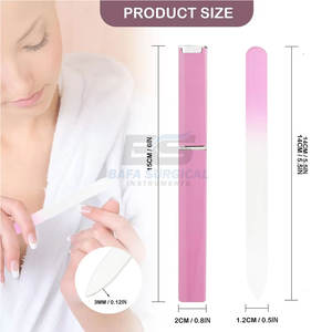 Limas de uñas profesionales, limas de esmeril, herramientas duraderas para limar uñas para uso en manicura y pedicura - Product Image 5