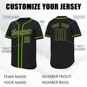 GUANTES City Baseball Jersey Presize Diseñado Fácil Personalización Béisbol Jersey Equipo completo Uniformes Béisbol Jerseys - Product Image 5