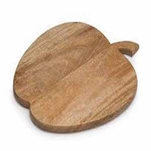 Best Quality Marble-Finished <b>Pine</b> Wood Round Cutting Board Chopping Block Home Quality Kitchen Utensil QAMAR OVERSEAS QO-1088AB - Product Image 4