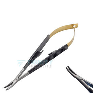 Instrumentos cardiovasculares Castroviejo soporte de aguja 140mm superventas Castroviejo soporte de aguja 140mm - Product Image 1