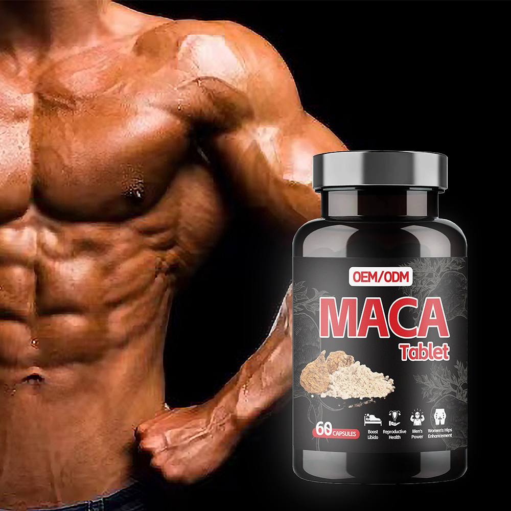 OEM/ODM индивидуальные черные таблетки Maca Ultimate Maca для мужчин и женщин, увеличение ягодиц