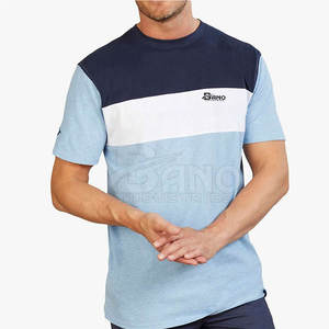 Camiseta de fabricación profesional para hombre, nuevo diseño, logotipo personalizado, tela de punto de fibra de algodón/bambú disponible, precio al por mayor - Product Image 3