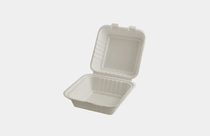 Boîte à lunch en bagasse de qualité supérieure, écologique, compostable, récipient alimentaire jetable pour événements d'entreprise, pique-niques et activités de plein air - Product Image 2